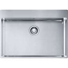 Franke BXX 210-68 TL - Inox επικαθήμενος νεροχύτης 80 cm
